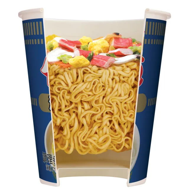 【NISSIN 日清】合味道 杯麵 3入組(海鮮/咖哩海鮮/香辣海鮮/XO醬海鮮/酸辣蝦海鮮/辣番茄)