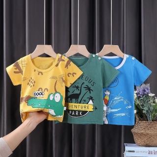 【Baby 童衣】兒童短袖上衣 居家服 純棉童T 兒童上衣 兒童T恤 88859(童裝)