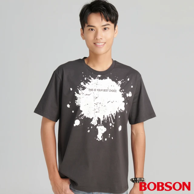 BOBSON 男款印圖上衣(71049-87)