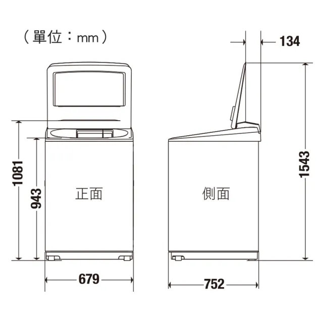 【Panasonic 國際牌】22公斤變頻溫水洗脫直立式洗衣機—不鏽鋼(NA-V220NMS-S)