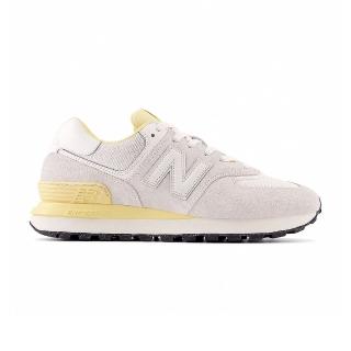 【NEW BALANCE】NB 574 男鞋 女鞋 灰鵝黃色 復古 麂皮 網布 拼接 緩衝 情侶 休閒鞋 U574LGWM