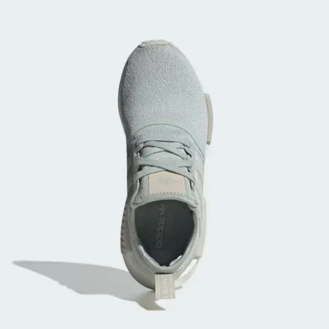 【adidas 愛迪達】NMD_R1 運動休閒鞋(IE0595 女鞋 運動鞋 NMD休閒鞋 灰綠色)