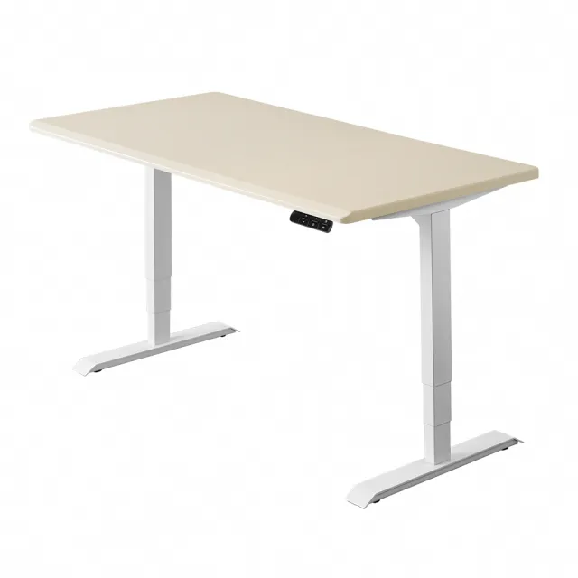 【FUNTE】Prime 電動升降桌/三節式 150x80cm 四方桌板 八色可選(辦公桌 電腦桌 工作桌)