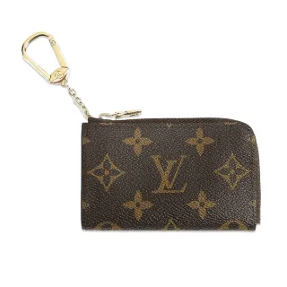 【Louis Vuitton 路易威登】Noa 經典Monogram帆布鑰匙包/零錢包 棕x藍色(M83612)