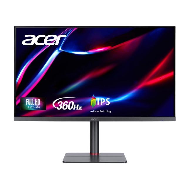 【Acer 宏碁】XV275 F 電競螢幕(27型/FHD/360Hz/0.5ms/IPS)