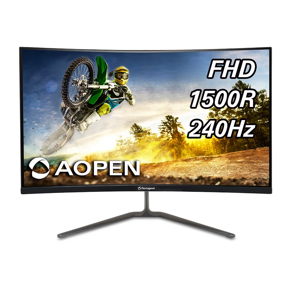 【Aopen 建碁】27HC5R X2 曲面螢幕(27型/FHD/240Hz/1ms/VA)