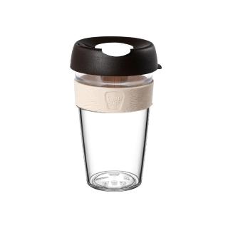 【KeepCup】官方直營 Tritan 輕漾隨行杯 454ml - 奶油戀咖啡(Tritan 輕巧杯身像玻璃般的清透感)