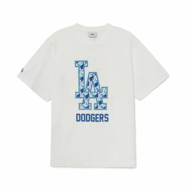 【MLB】短袖T恤 MONOGRAM系列 洋基/道奇/費城人隊(3ATSM0333/3ATSM0933-多款任選)