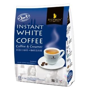【富家仔】南洋風味白咖啡 二合一 450g(夏冬皆宜特香濃高階拿鐵咖啡)