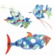 【CLIXO 創樂多磁力片】主題系列-海洋生物24片(益智STEAM玩具)