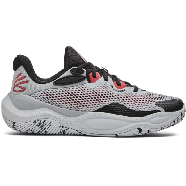 【UNDER ARMOUR】UA 男女同款 CURRY SPLASH 24 AP 籃球鞋 運動鞋_3027262-102(灰色)