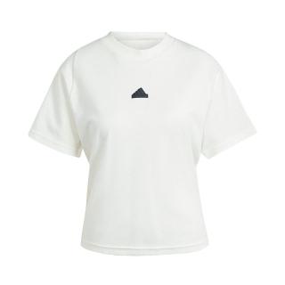 【adidas 愛迪達】W Z.N.E. Tee 女 短袖 上衣 T恤 運動 休閒 簡約 百搭 舒適 穿搭 白(IS3920)