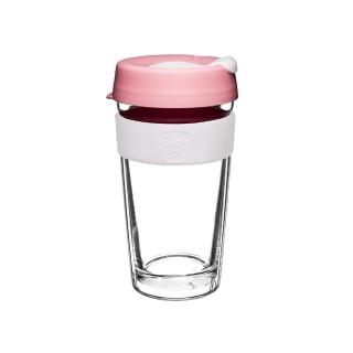 【KeepCup】官方直營 雙層隔熱杯 454ml - 草莓起司(內玻璃 外Tritan 雙層杯身設計)