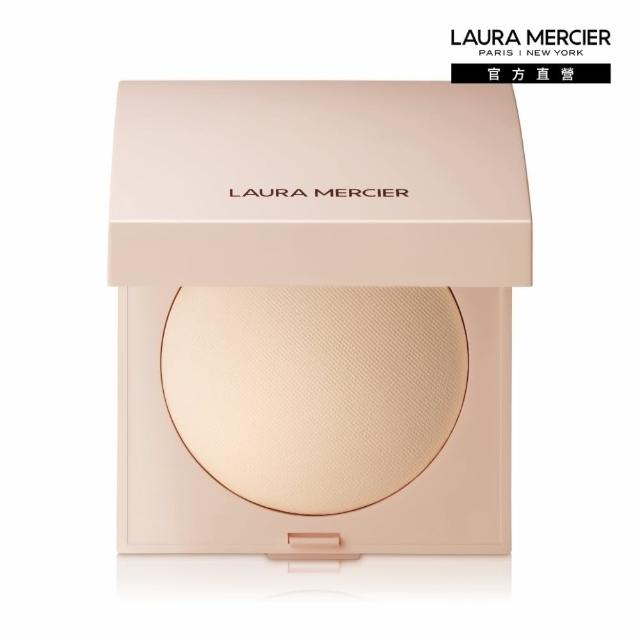 【LAURA MERCIER 蘿拉蜜思】極致煥顏蜜光完美蜜粉餅 7g(蜜粉 定妝 勻亮 立體妝感)