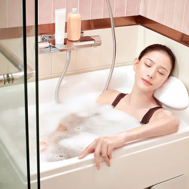 【KOHLER】Flexispace 850mm座臥式壓克力浴缸(帶腳蹬/外排水孔)