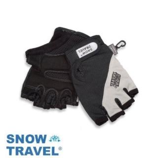 【SNOW TRAVEL】AH-13德國進口COLDTACK優質單車半指防震止滑手套/台灣製造(自行車/半指/防震/止滑/手套)