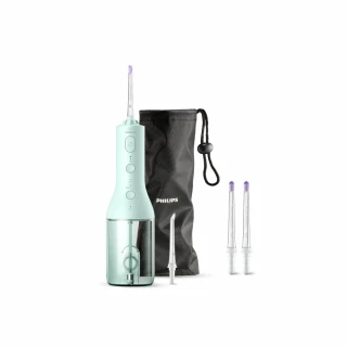 【Philips 飛利浦】Sonicare X型水流電動沖牙機 HX3826/34綠色