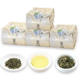 【好茶在人間】鹿谷清香高山烏龍茶葉(75g/包X4)