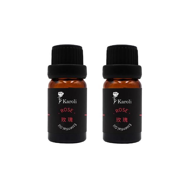 【Karoli 卡蘿萊】玫瑰精油 2入組(10ml)