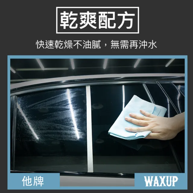 【WAXUP】玻璃清潔劑(最即時的玻璃維護、玻璃清潔、玻璃去污、除指紋/油脂/鳥屎)