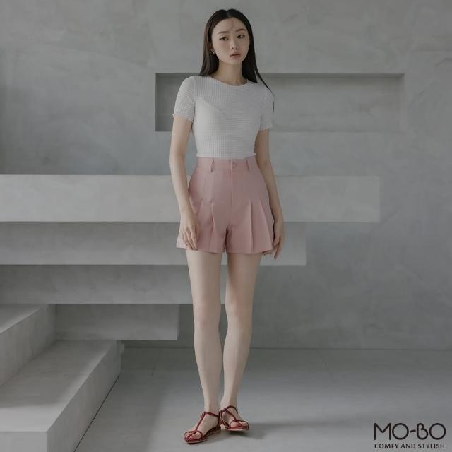 【MO-BO】泡泡格超彈微透膚上衣