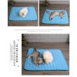 【QIDINA】2入 - 寵物薄款冰絲涼感墊寵物睡墊 L/XL號(貓窩 狗窩 寵物涼墊 寵物地墊 寵物涼感墊)