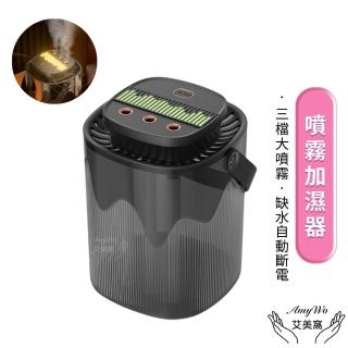【Amywo艾美窩】加濕器 三噴大霧量 香氛機 噴霧加濕器IT-03000(3L 空氣清凈 創意加濕器 香薰機 家用霧化器)