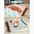 【QIDINA】M號x2-寵物降溫冰絲厚涼墊涼感寵物墊-B(狗窩 寵物涼墊 寵物地墊 寵物涼感墊)