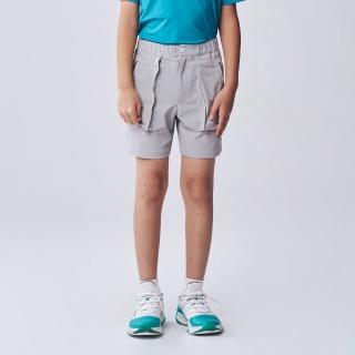 【BATIS 巴帝斯】24SS 男休閒立體口袋短褲-男童-二色