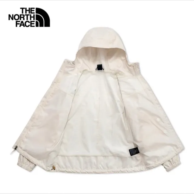 【The North Face】TNF 北臉 防水防風外套 休閒 W ANTORA JACKET - AP 女 奶茶色(NF0A5K2XROR)