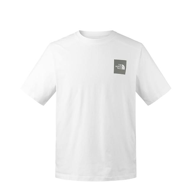 【The North Face】TNF 北臉 短袖上衣 休閒 M BIG LOGO PHOTO PRINT SS TEE - AP 男 雪峰白(NF0A88GAFN4)