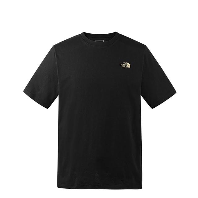 【The North Face】TNF 北臉 短袖上衣 休閒 U VAN LIFE GRAPHIC SS TEE - AP 男 女 黑色(NF0A88GHJK3)