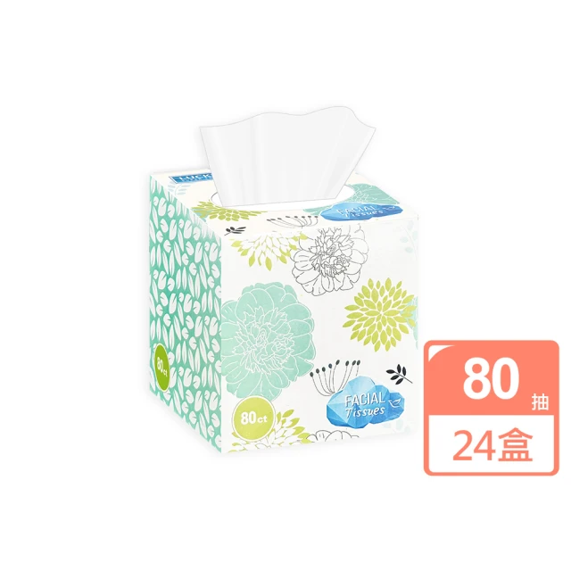 美國 Kleenex 頂級柔韌盒裝面紙230抽x4盒(贈 C