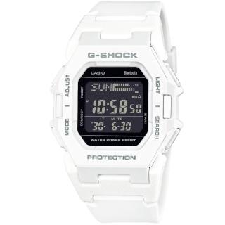 【CASIO 卡西歐】卡西歐G-SHOCK藍芽運動電子錶-白(GD-B500-7)