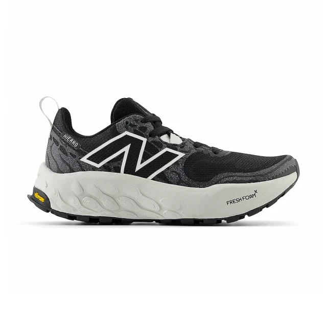 NEW BALANCE Fresh Foam X Hierro V8 女鞋 黑色 運動 越野鞋 慢跑鞋 WTHIERK8