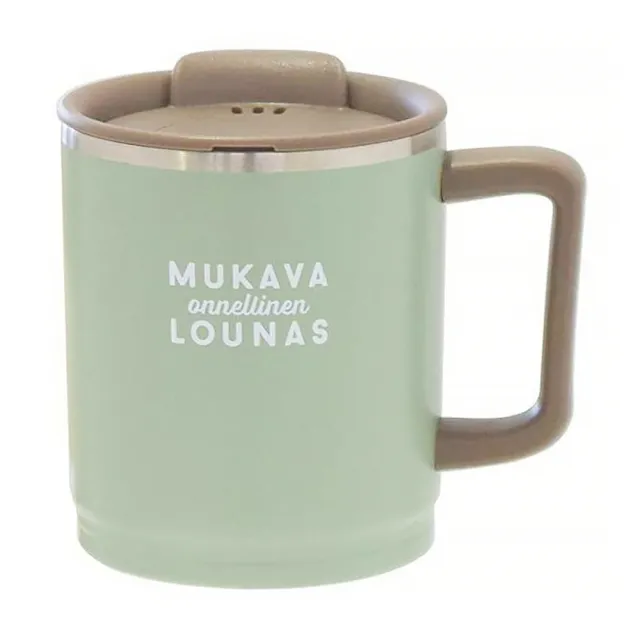 【SABU HIROMORI】MUKAVA LOUNAS不鏽鋼2WAY保冷保溫馬克杯  附刻度(400ml、4色可選 保溫杯)