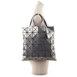 【ISSEY MIYAKE 三宅一生】BAO BAO Lucent 6x6 金屬感設計托特包(銀色)