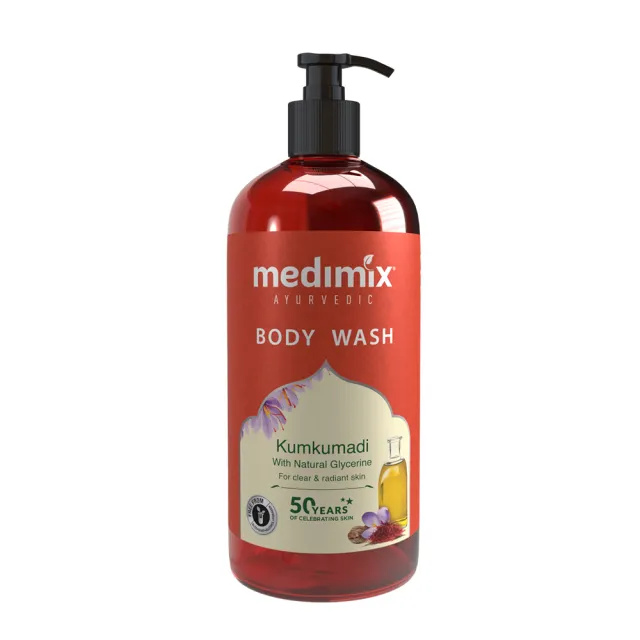 【Medimix】印度原廠授權 美肌沐浴液態皂500ml(任選4入組)阿育吠陀秘方