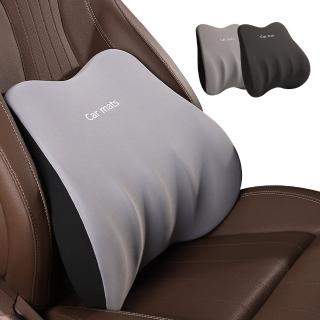 【KEYIE】歐瑞朗 慢回彈太空記憶棉汽車靠腰枕 舒壓護腰靠墊 椅背靠枕(車用/家用/辦公)