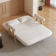 【大城小居】日式可折疊沙發床 120cm海綿款(小戶型沙發床 附抱枕 預購15天)