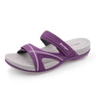 【G.P】女款機能緩震雙帶拖鞋G9334W-紫色(SIZE:36-39 共二色)