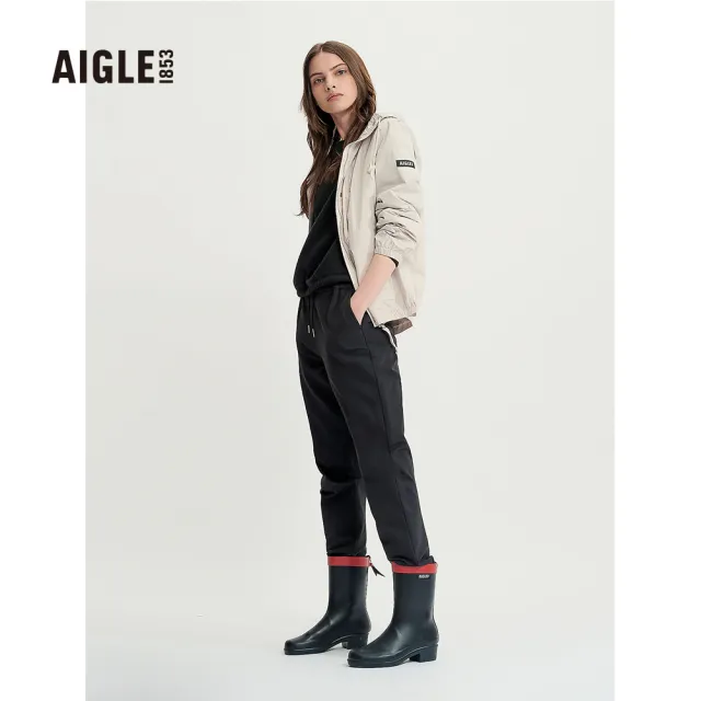 【AIGLE】女 抗UV防潑外套AG-3A249A138 淺卡其(女裝 抗UV外套 防潑水外套)