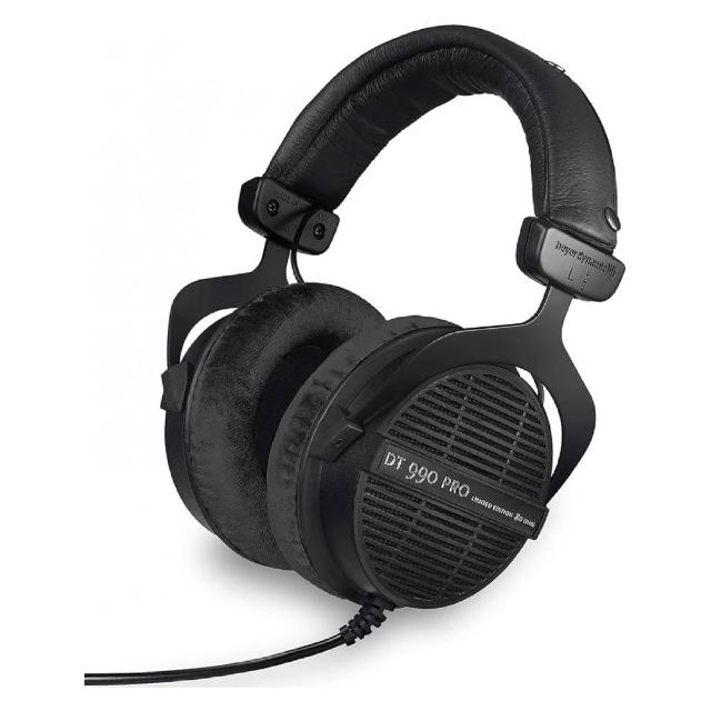 【beyerdynamic】DT 990 PRO Black LE Limited Edition 80 Ohm 開放式監聽耳機(公司貨保證)