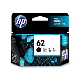【HP 惠普】官方直營 62 黑色原廠墨水匣(C2P04AA)