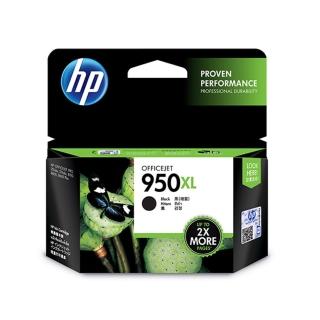 【HP 惠普】官方直營 950XL 高容量黑色原廠墨水匣(CN045AA)