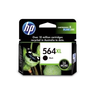 【HP 惠普】官方直營 564 XL 高容量黑色原廠墨水匣(CN684WA)