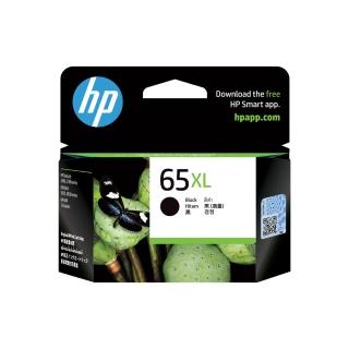 【HP 惠普】官方直營 65XL 黑色墨水匣(N9K04AA)(DJ 2620 AiO/2621/2622/2623/3720/3721 ENVY 5020)