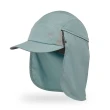 【Sunday Afternoons】抗UV 輕量兩用護頸棒球帽 Vaporlite Cape Cap-石灰藍(鴨舌帽/防曬帽/遮陽帽)