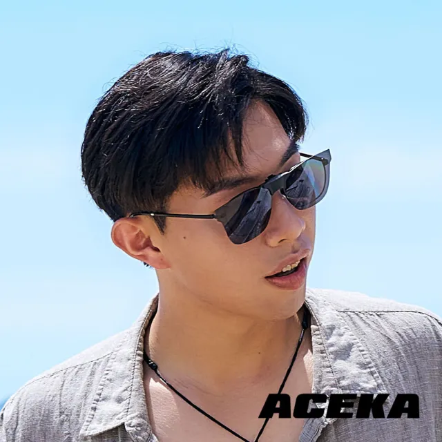 【ACEKA】復古貓眼石墨黑磁吸式夾片(METRO 夾式系列)