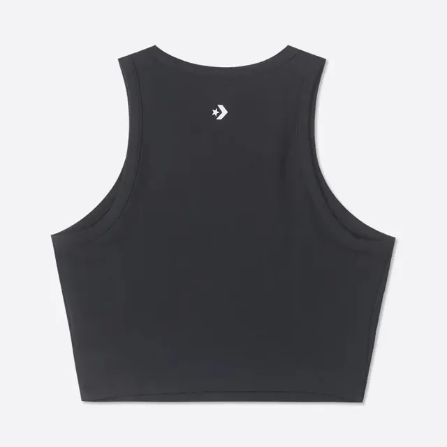 【CONVERSE】WORDMARK KNIT TANK TOP 背心 女 黑色(10026502-A01)